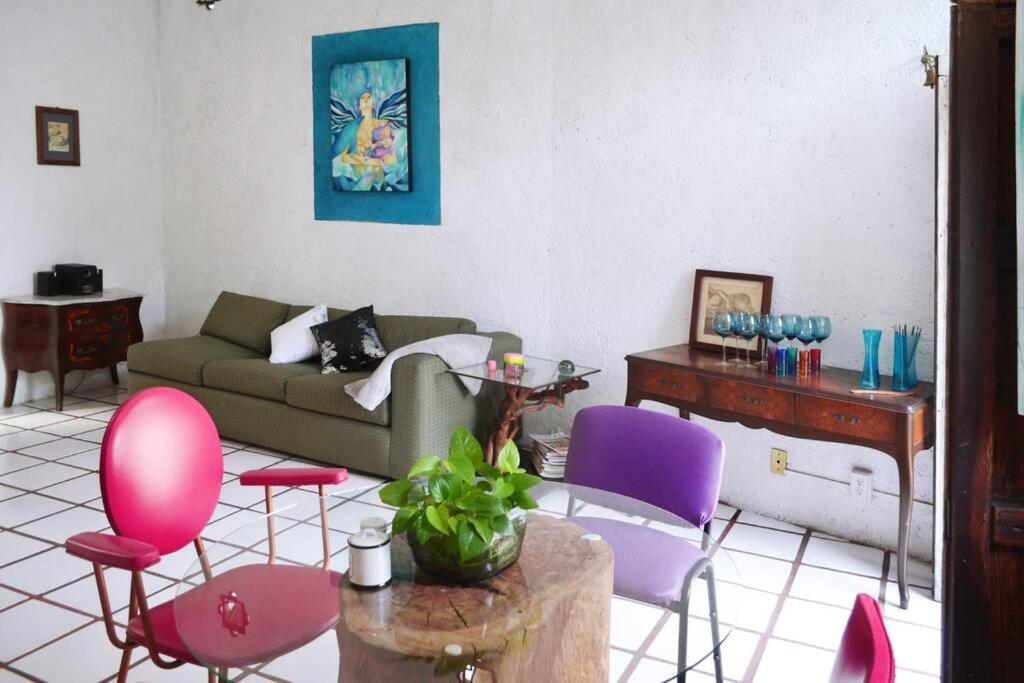 Departamento En Lomas De Cuernavaca Con Aire Acond Lägenhet Temixco Exteriör bild